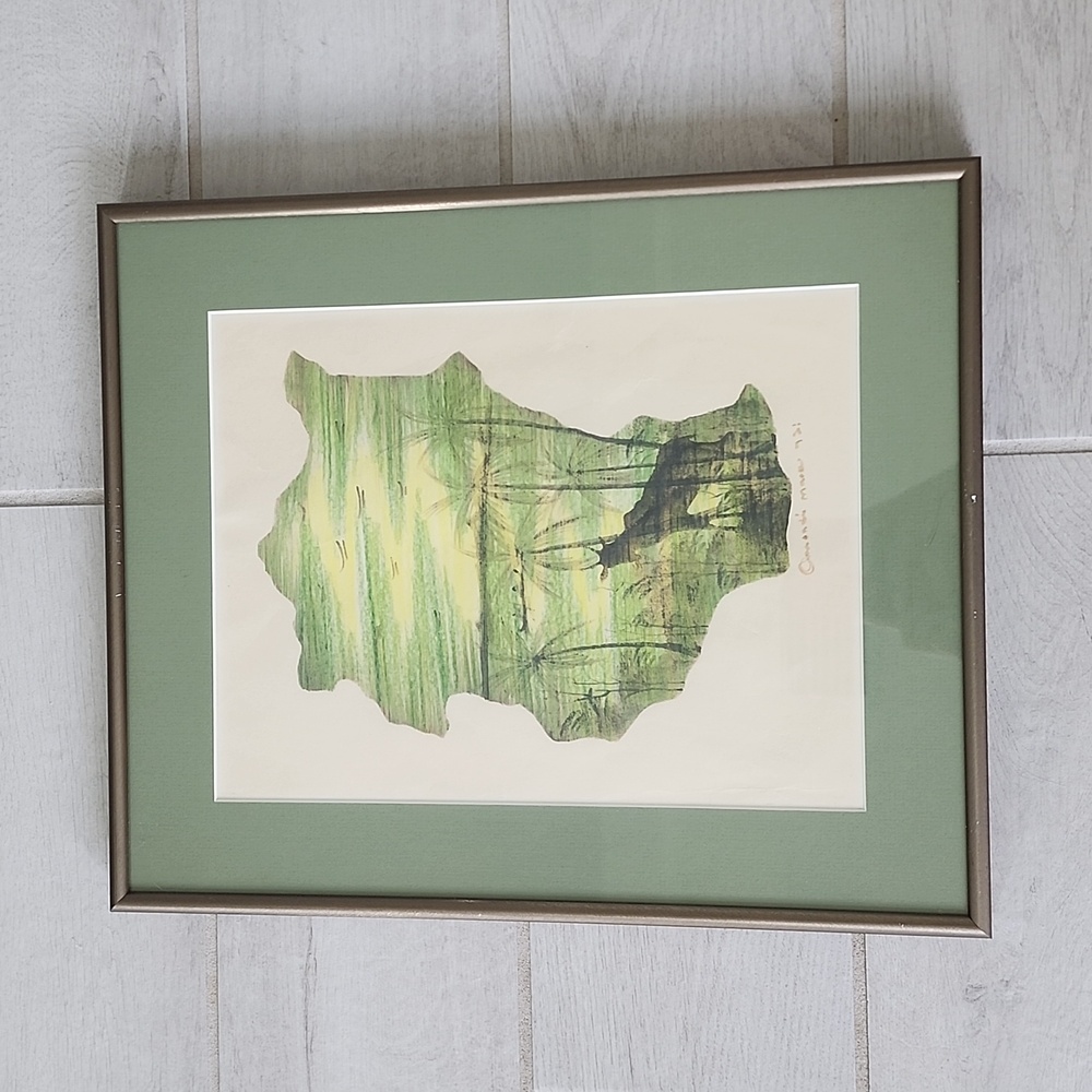 Vintage original art from Kenya